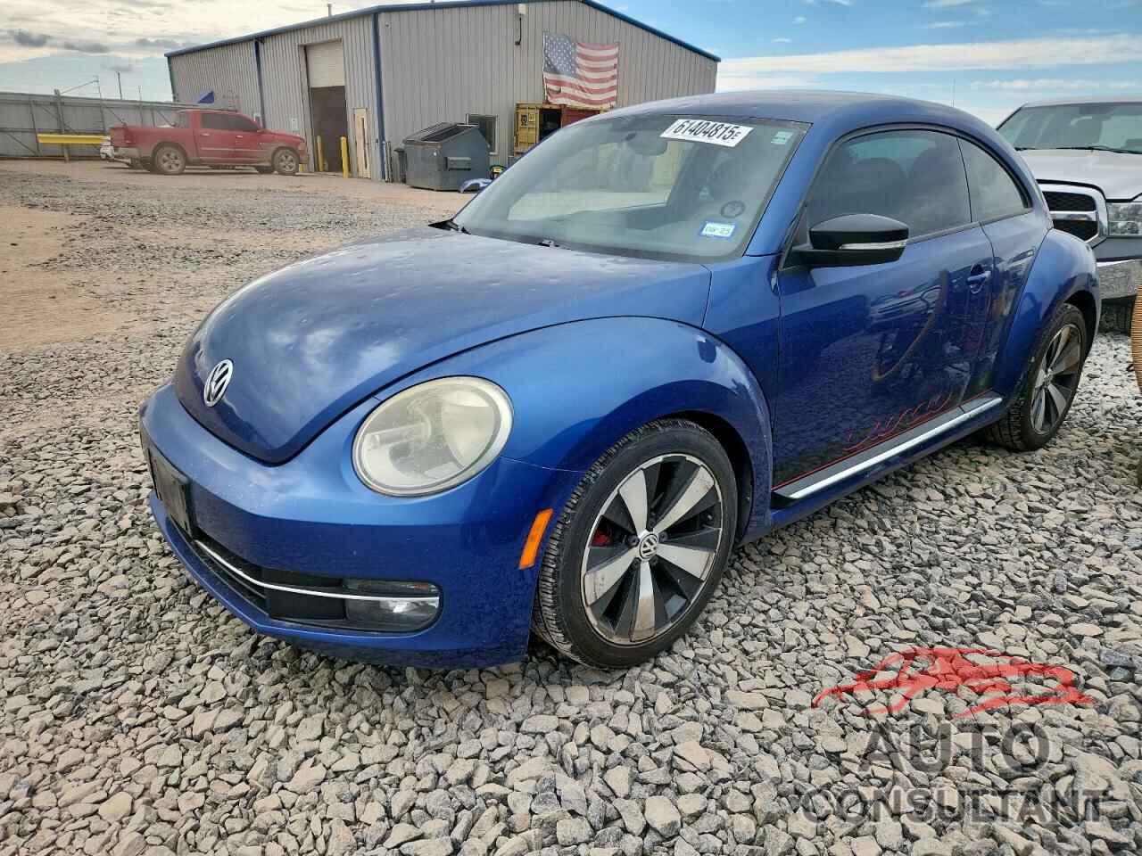 VOLKSWAGEN BEETLE 2012 - 3VWVA7AT8CM636801