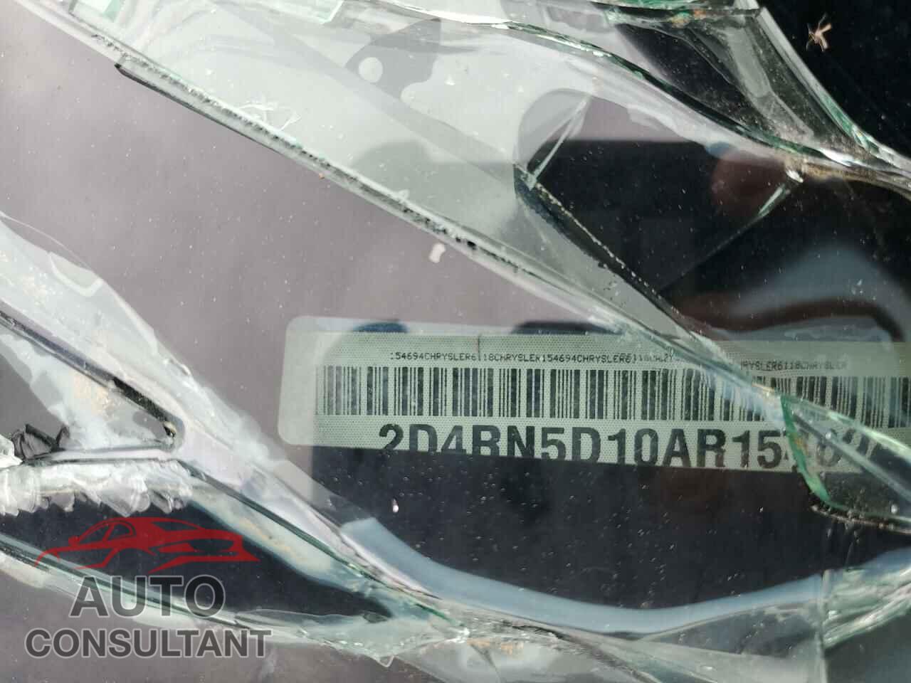 DODGE CARAVAN 2010 - 2D4RN5D10AR154694