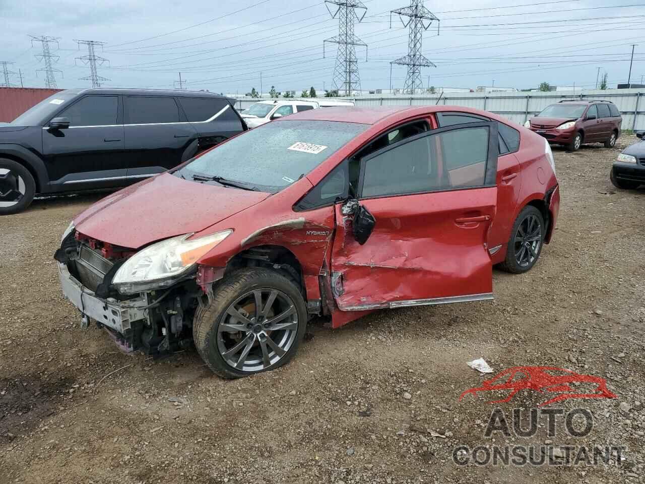 TOYOTA PRIUS 2013 - JTDKN3DU3D0337115
