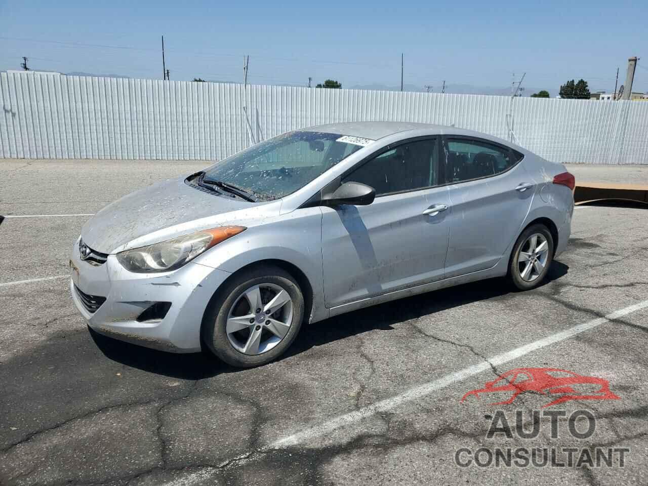 HYUNDAI ELANTRA 2012 - KMHDH4AE1CU193778