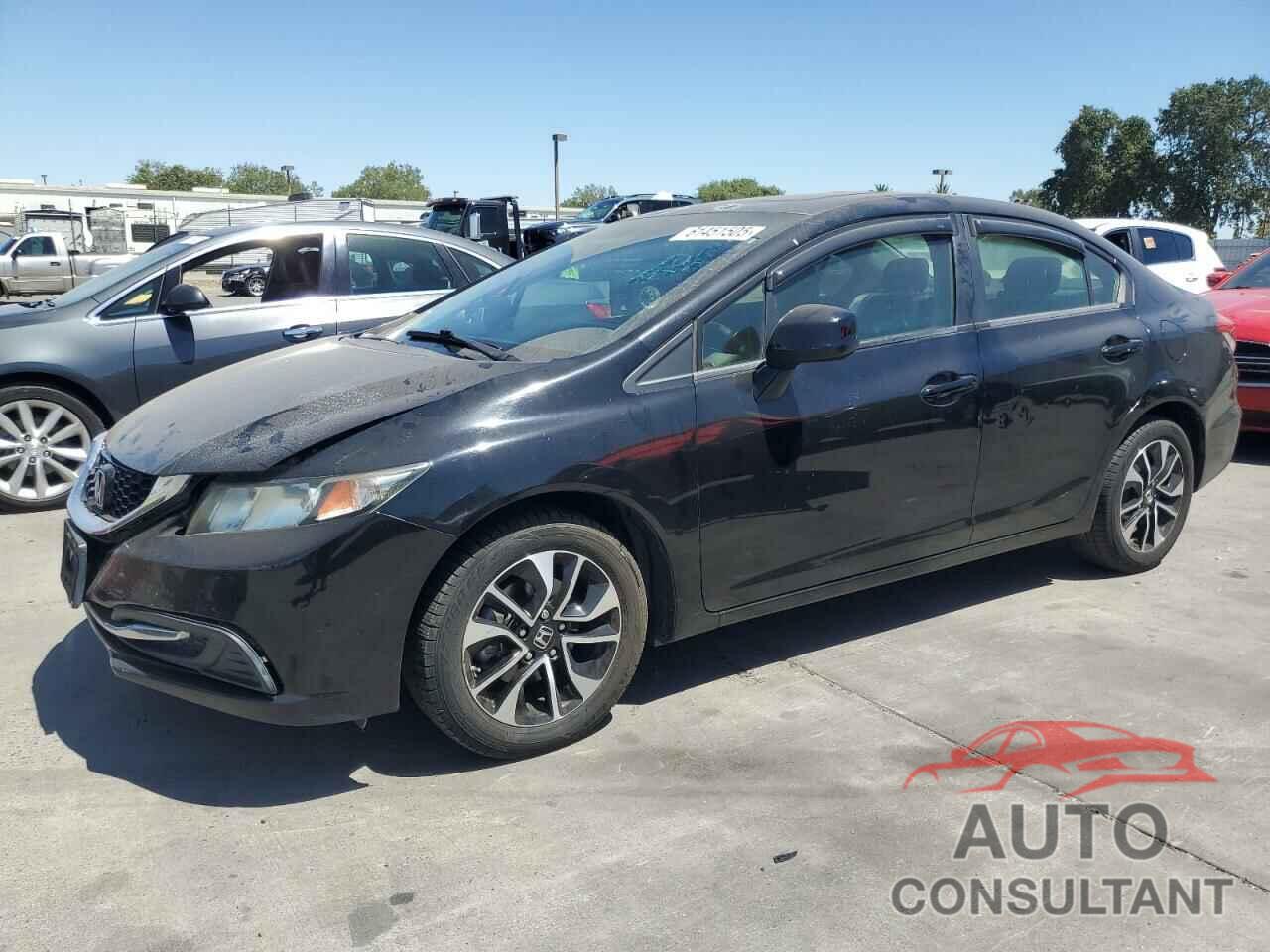 HONDA CIVIC 2013 - 2HGFB2F87DH524214