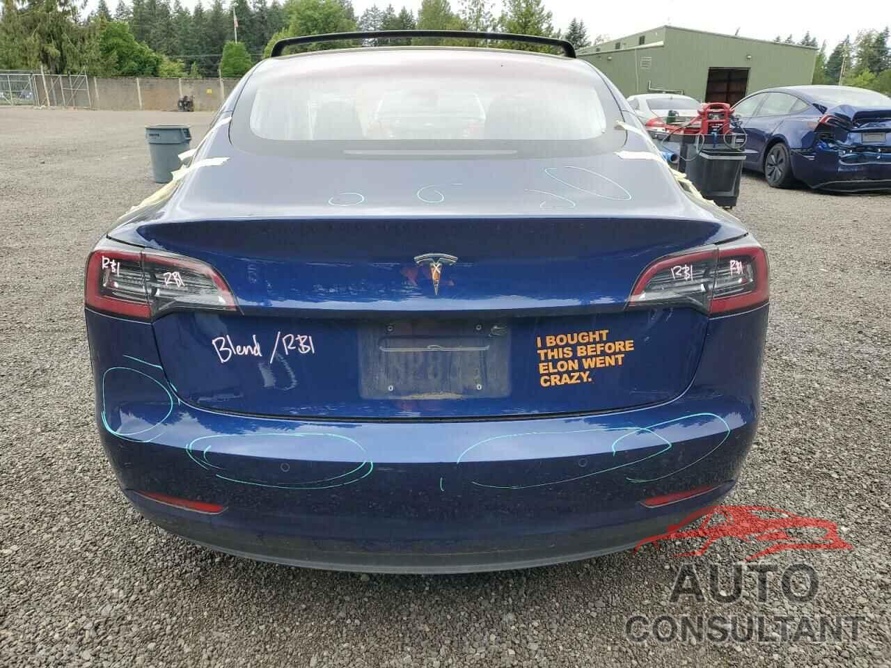 TESLA MODEL 3 2018 - 5YJ3E1EA7JF160367
