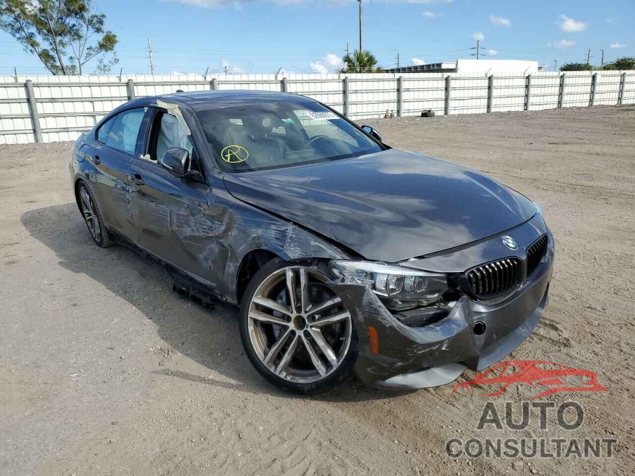 BMW 4 SERIES 2018 - WBA4J5C55JBF07890