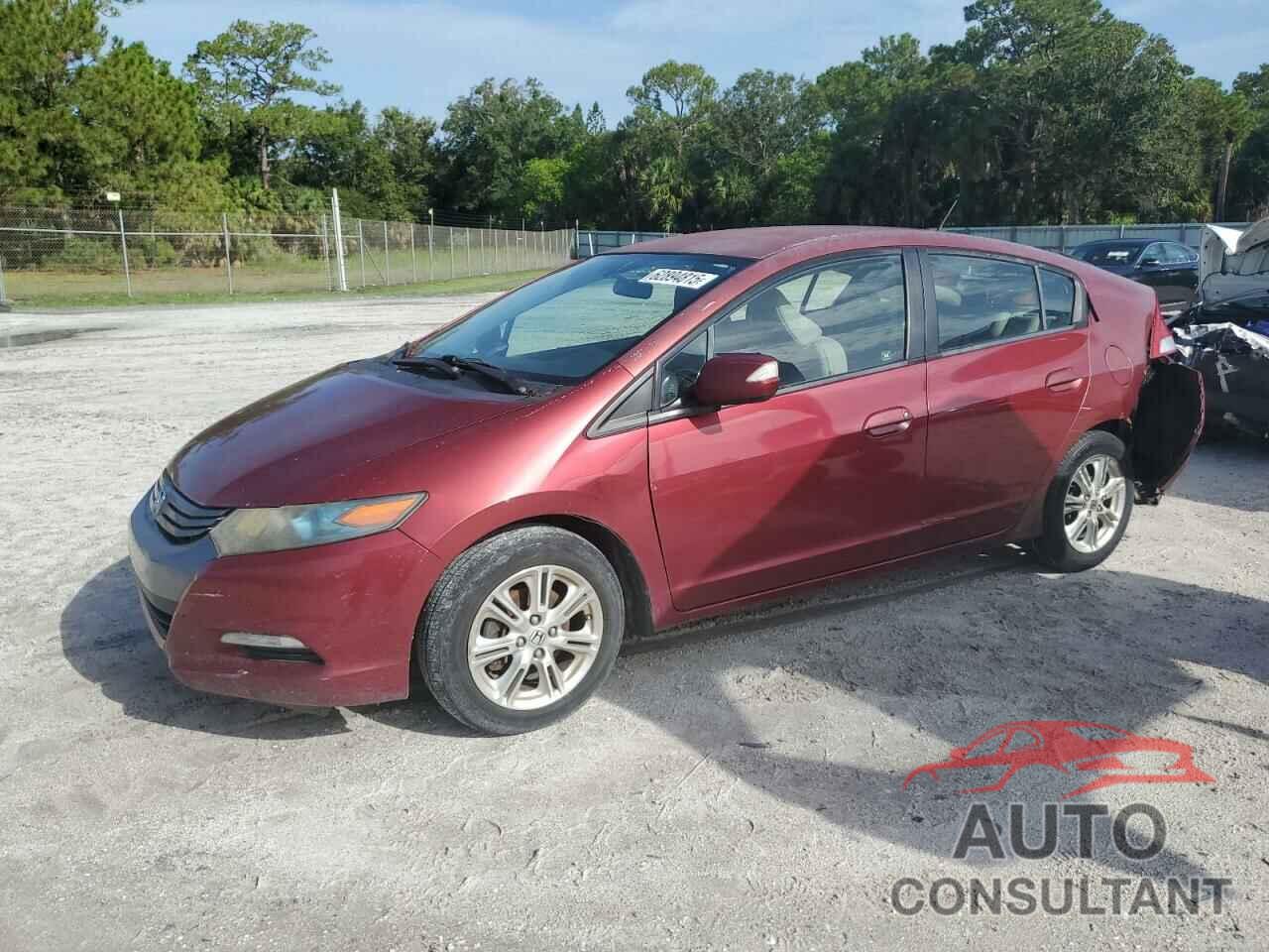 HONDA INSIGHT 2010 - JHMZE2H70AS021019