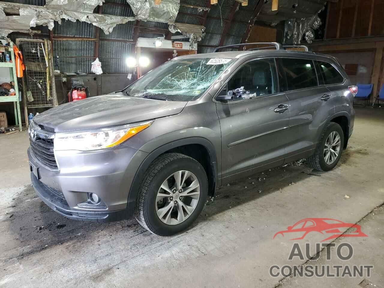 TOYOTA HIGHLANDER 2014 - 5TDJKRFH3ES069074