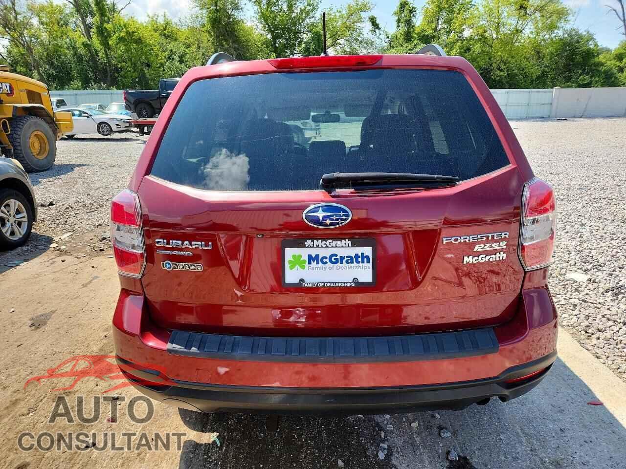 SUBARU FORESTER 2015 - JF2SJADC8FH594607