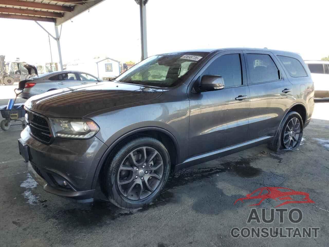 DODGE DURANGO 2017 - 1C4SDHCT0HC833521