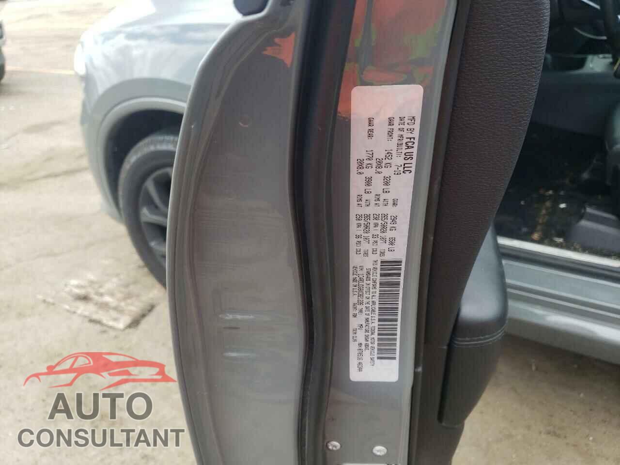 DODGE DURANGO 2019 - 1C4RDJDG6KC821226