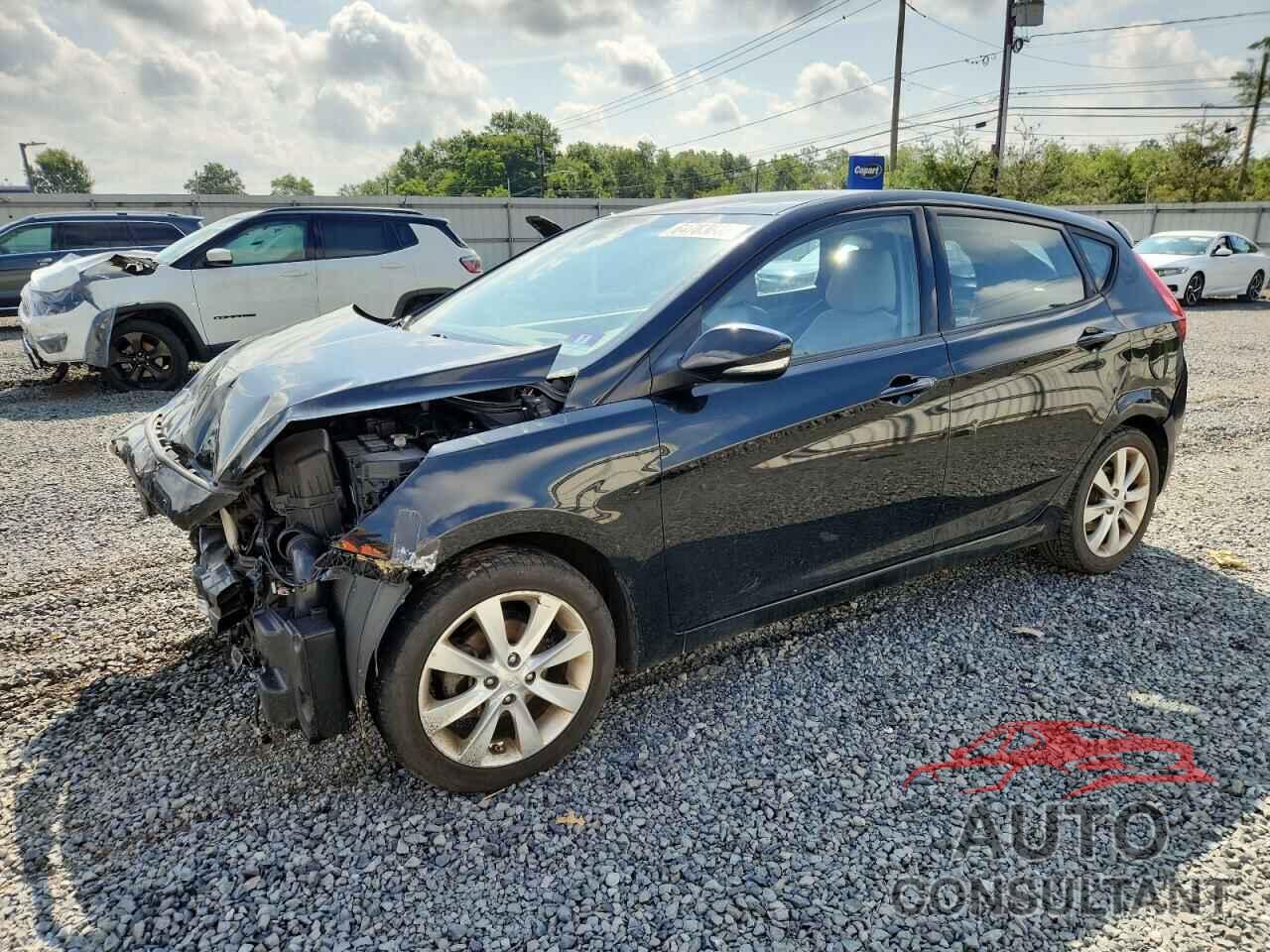 HYUNDAI ACCENT 2013 - KMHCU5AE4DU106020