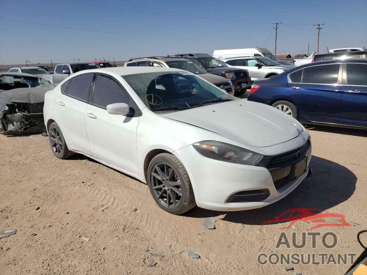 DODGE DART 2016 - 1C3CDFAAXGD750900