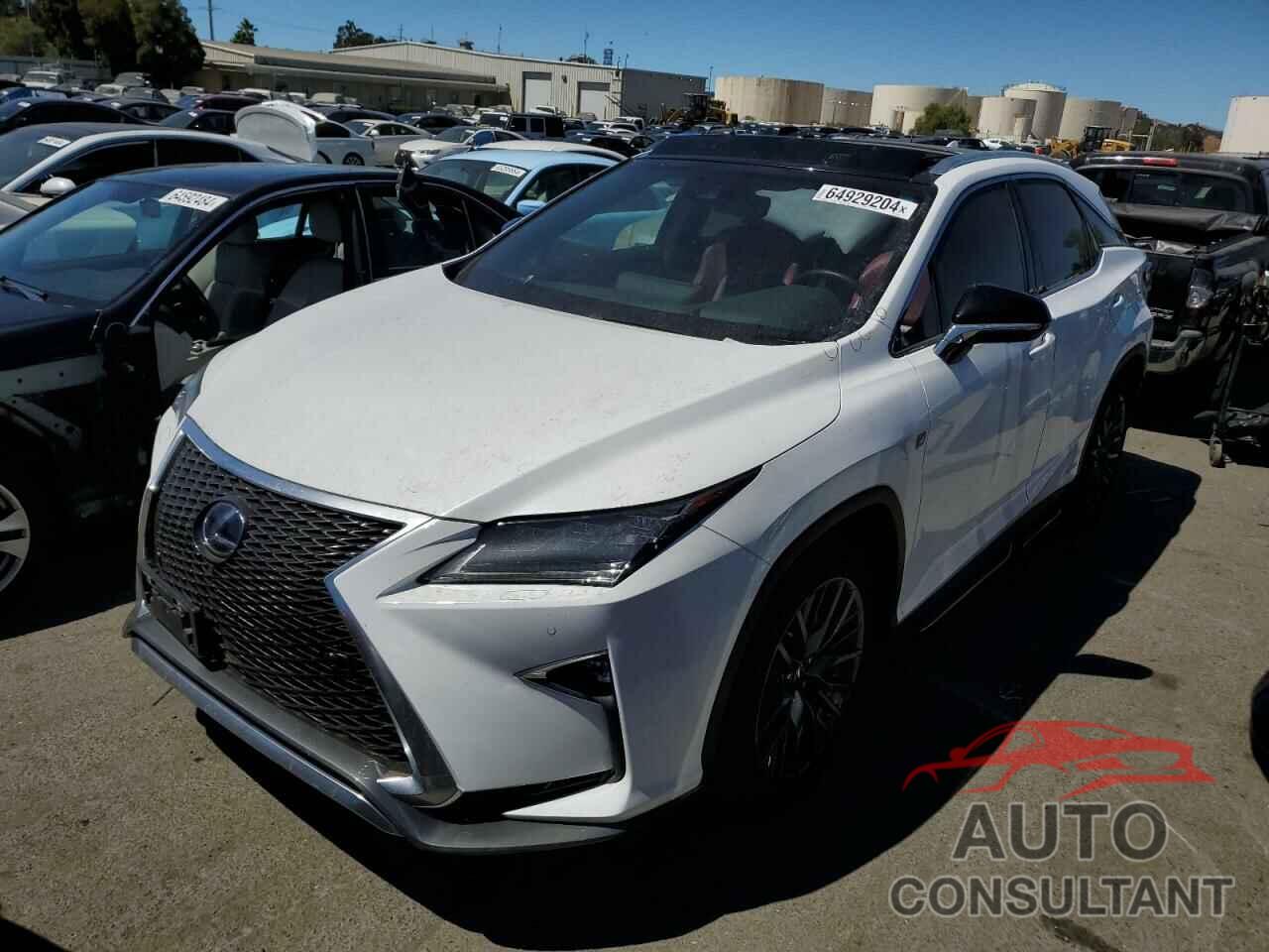 LEXUS RX450 2018 - 2T2BGMCA1JC022768