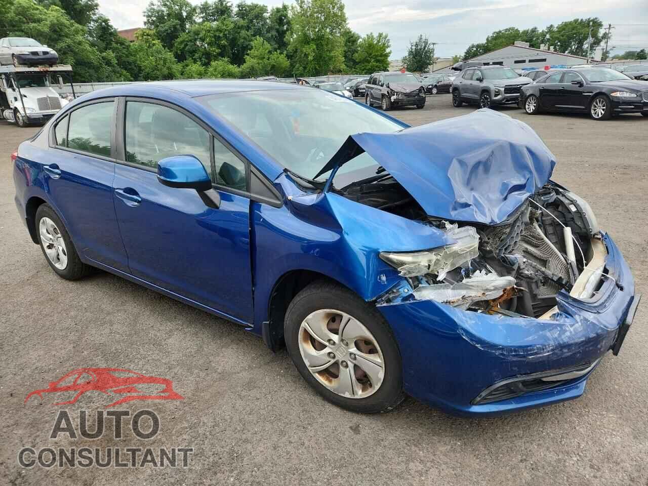 HONDA CIVIC 2013 - 19XFB2F59DE206935