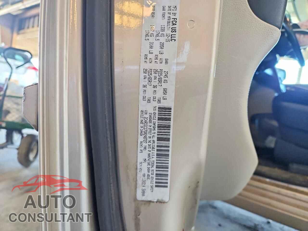 DODGE CARAVAN 2016 - 2C4RDGCG7GR248727
