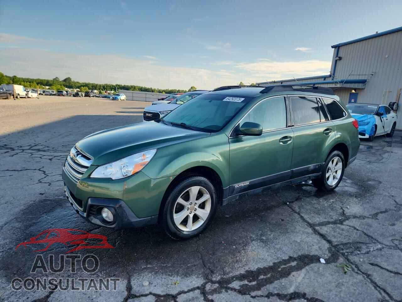 SUBARU OUTBACK 2014 - 4S4BRBCC2E3221021