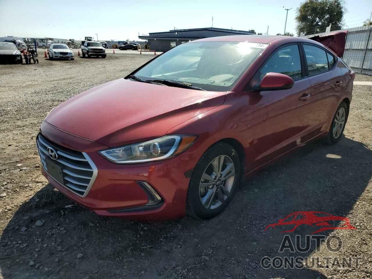 HYUNDAI ELANTRA 2017 - KMHD84LF5HU418197