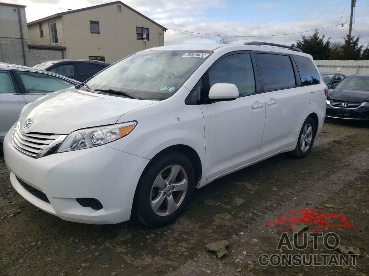 TOYOTA SIENNA 2017 - 5TDKZ3DCXHS877074