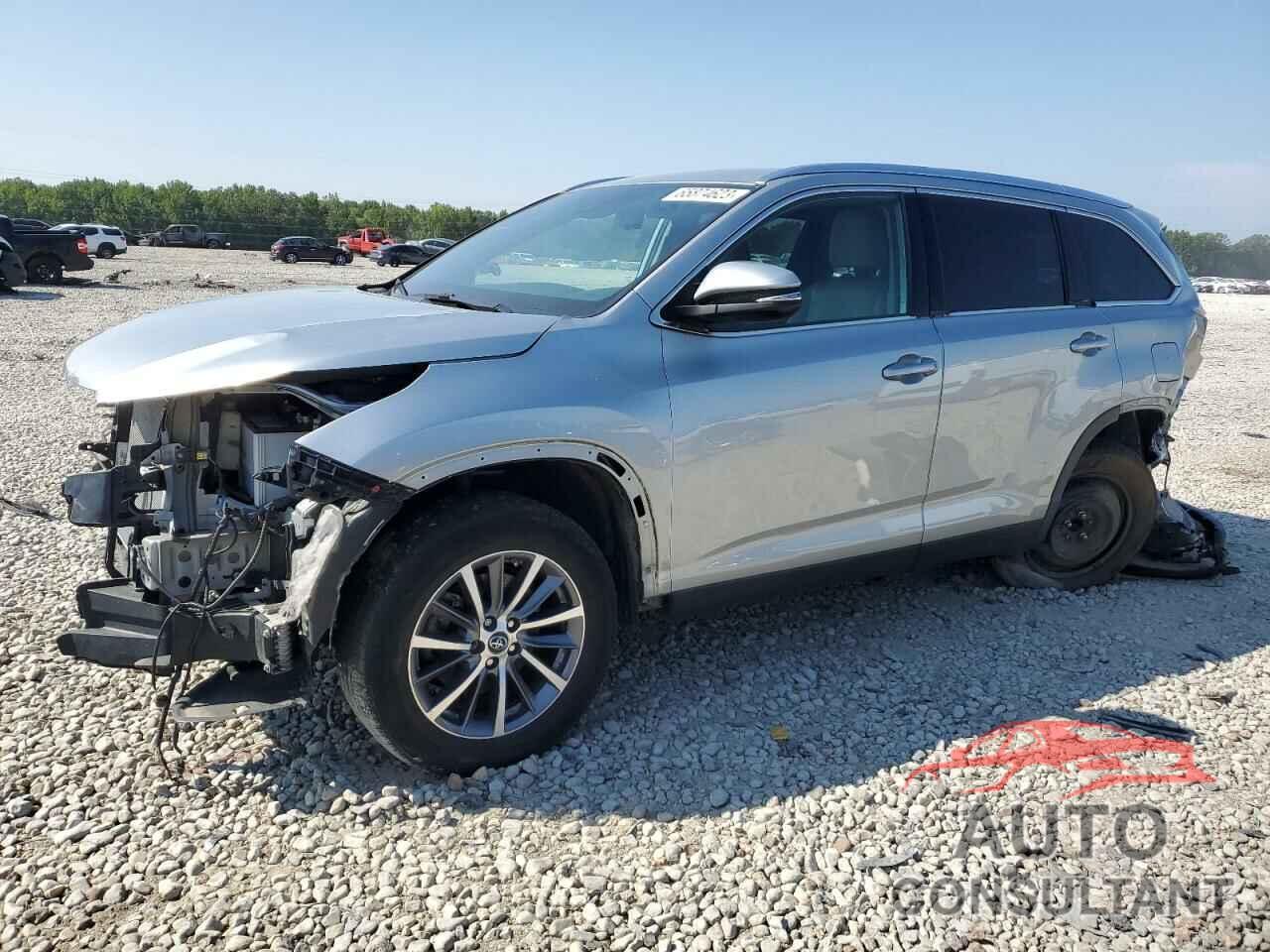 TOYOTA HIGHLANDER 2019 - 5TDKZRFHXKS571639