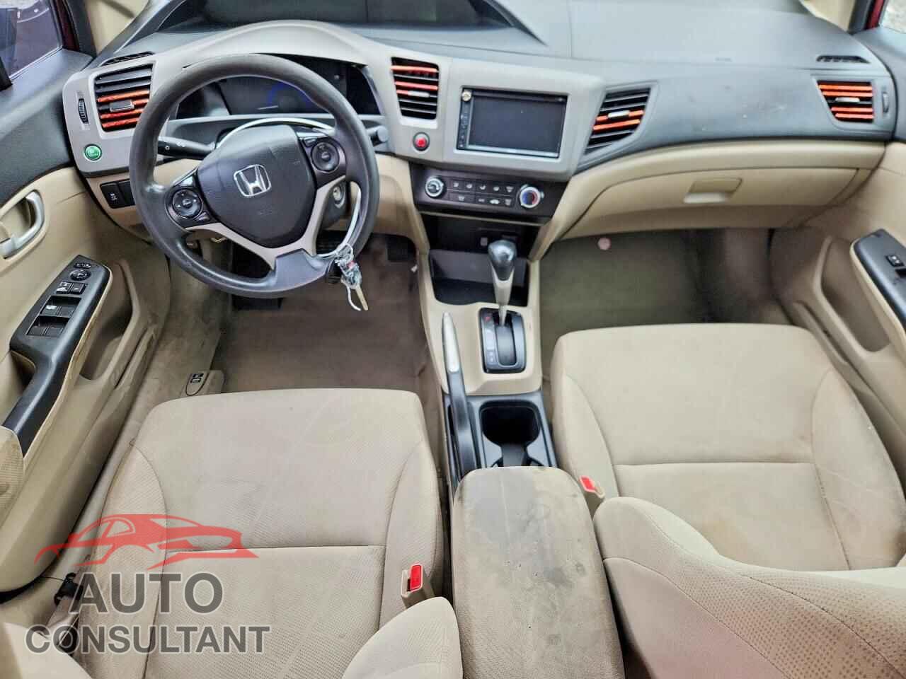 HONDA CIVIC 2012 - 2HGFB2F5XCH608547
