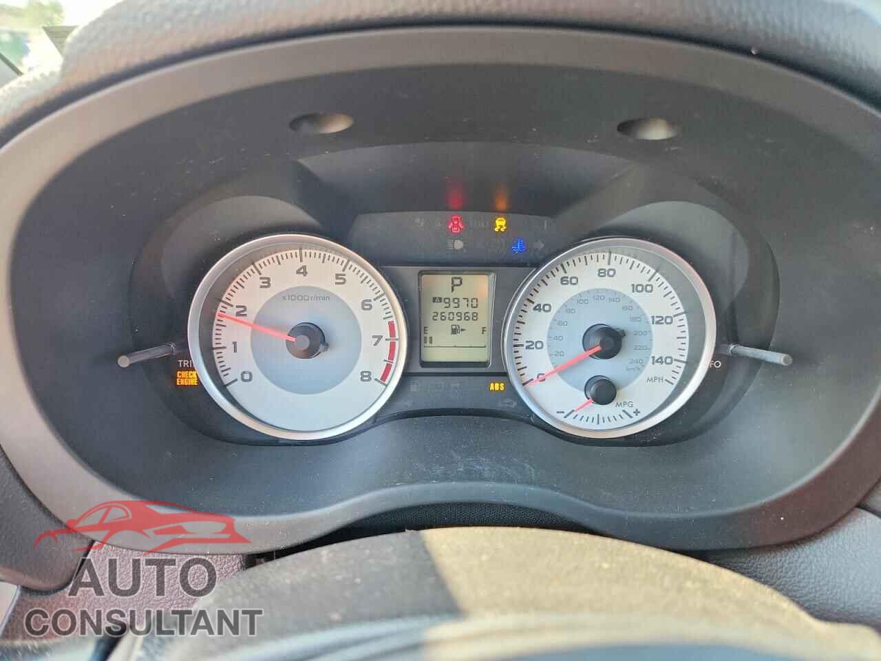 SUBARU IMPREZA 2012 - JF1GPAA67CH208262