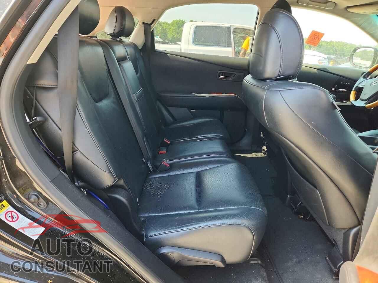 LEXUS RX350 2012 - 2T2BK1BA2CC147263