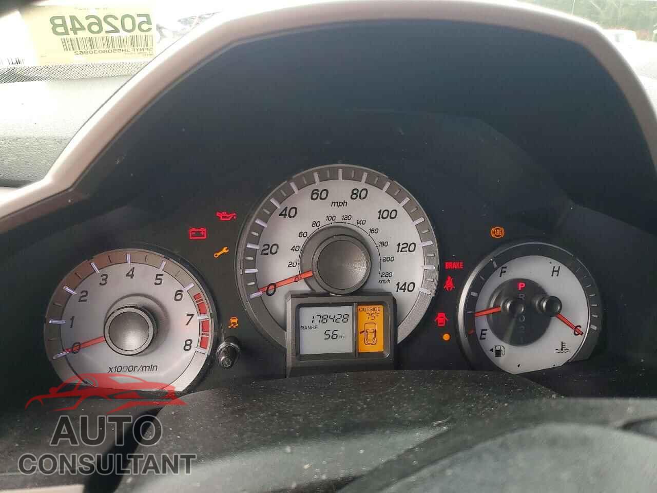 HONDA PILOT 2013 - 5FNYF3H55DB030962