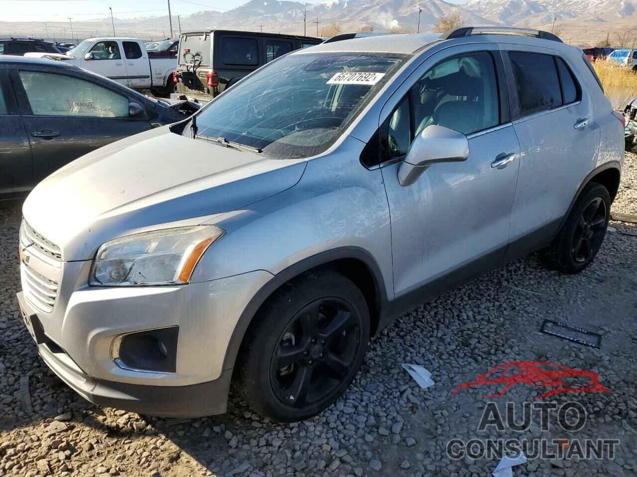 CHEVROLET TRAX 2016 - 3GNCJRSB3GL167017