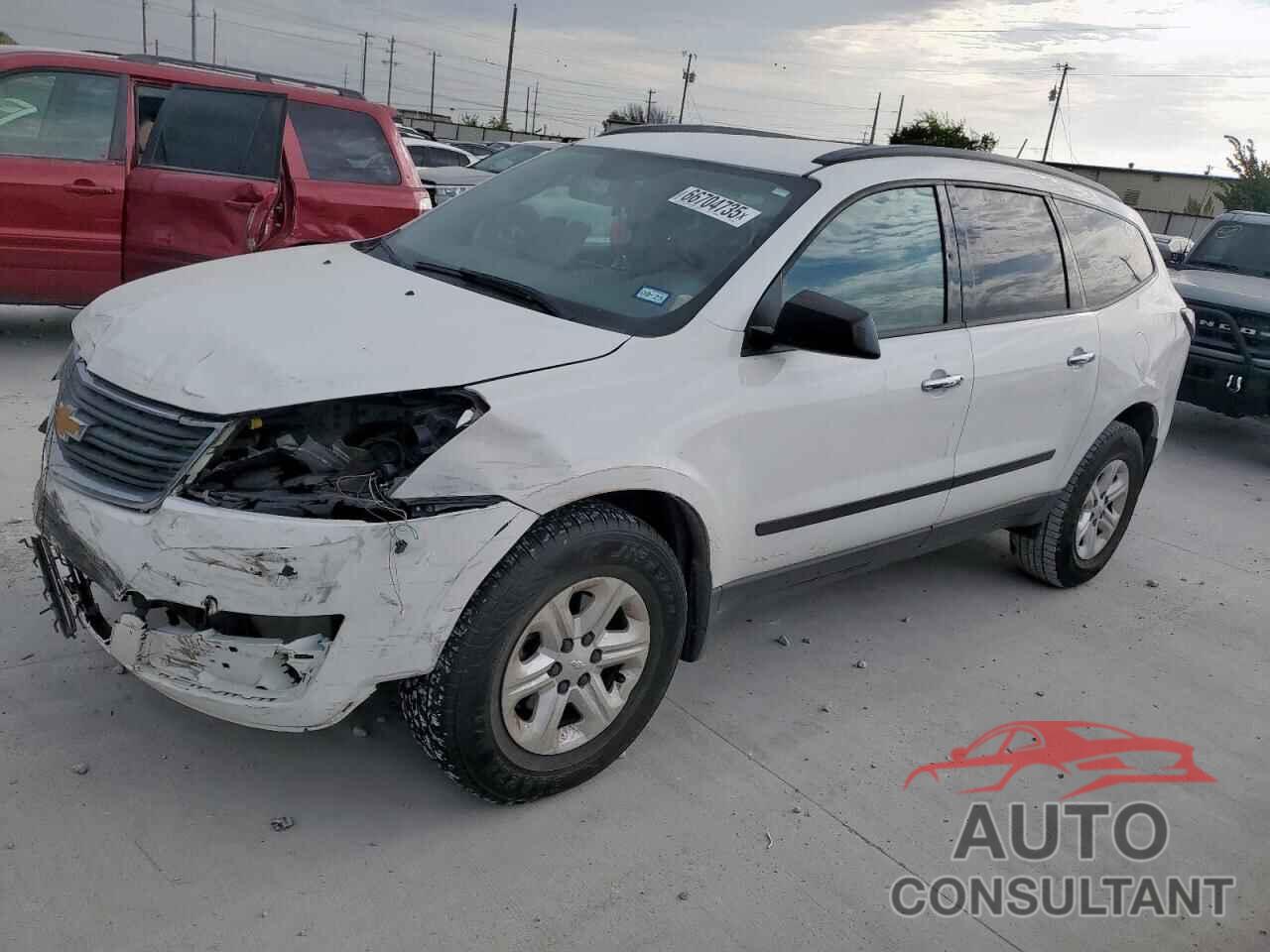 CHEVROLET TRAVERSE 2016 - 1GNKRFKD2GJ292800