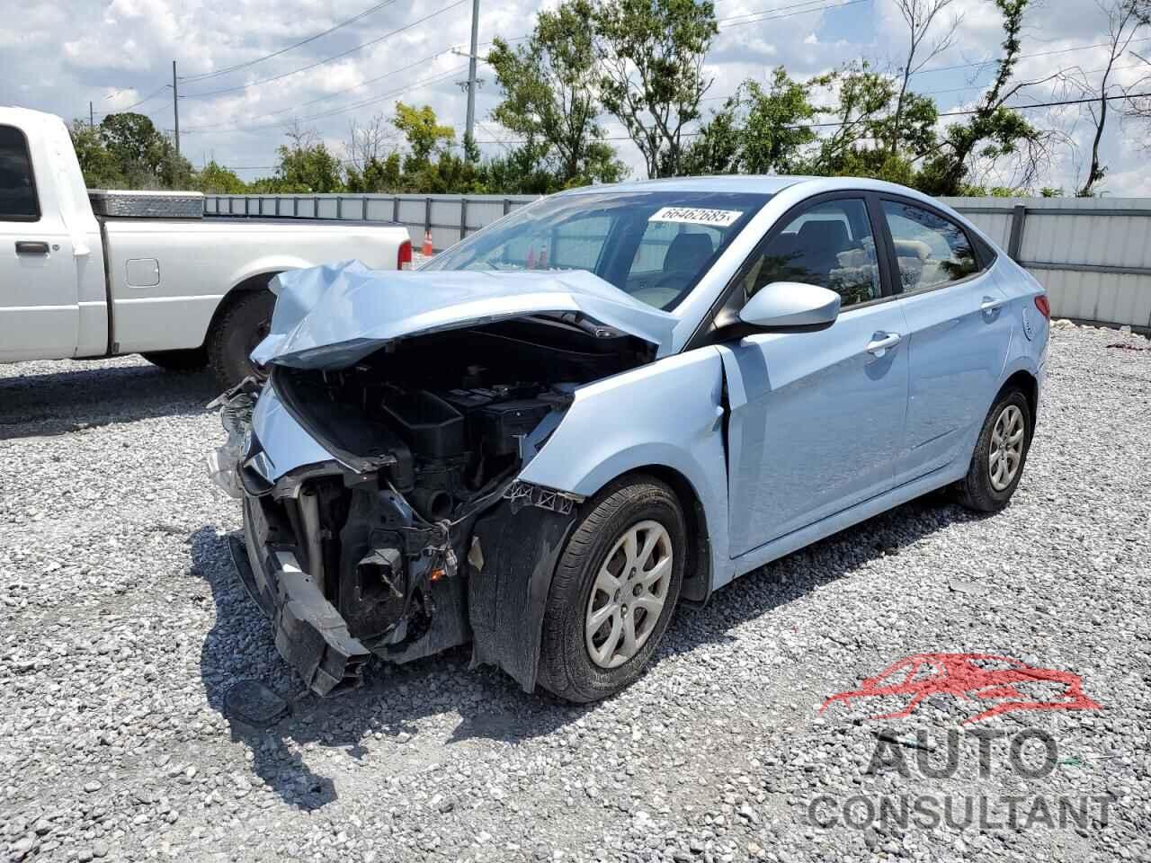 HYUNDAI ACCENT 2012 - KMHCT4AE7CU189728