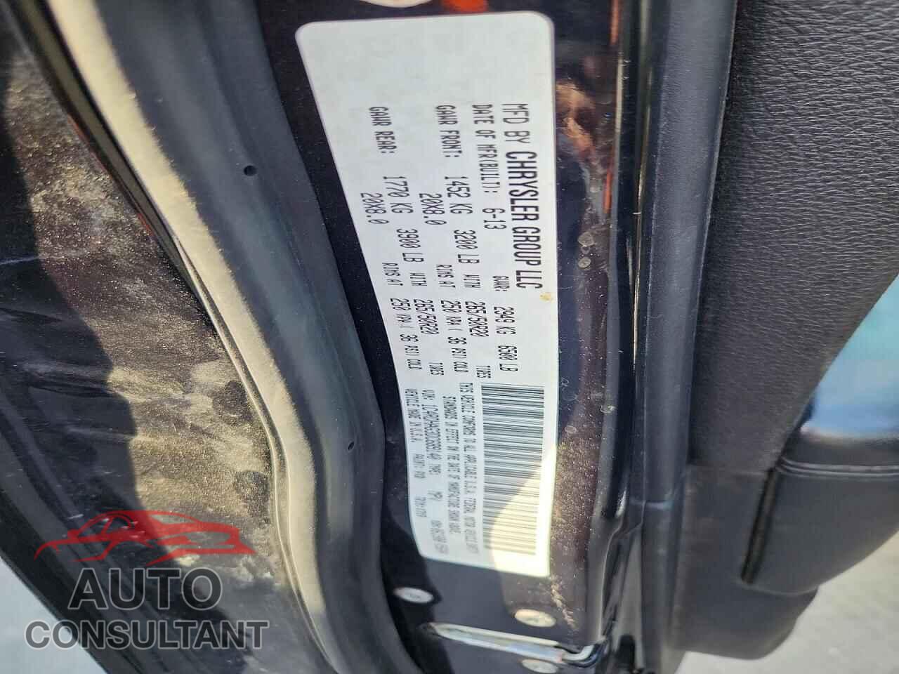DODGE DURANGO 2013 - 1C4RDHAG3DC689140