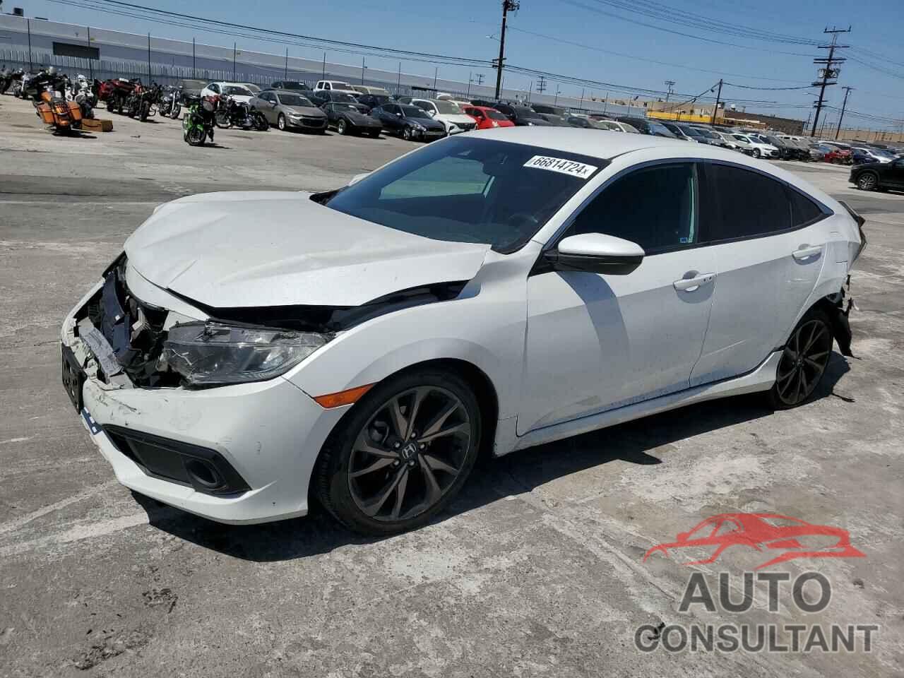 HONDA CIVIC 2019 - 2HGFC2F84KH568259