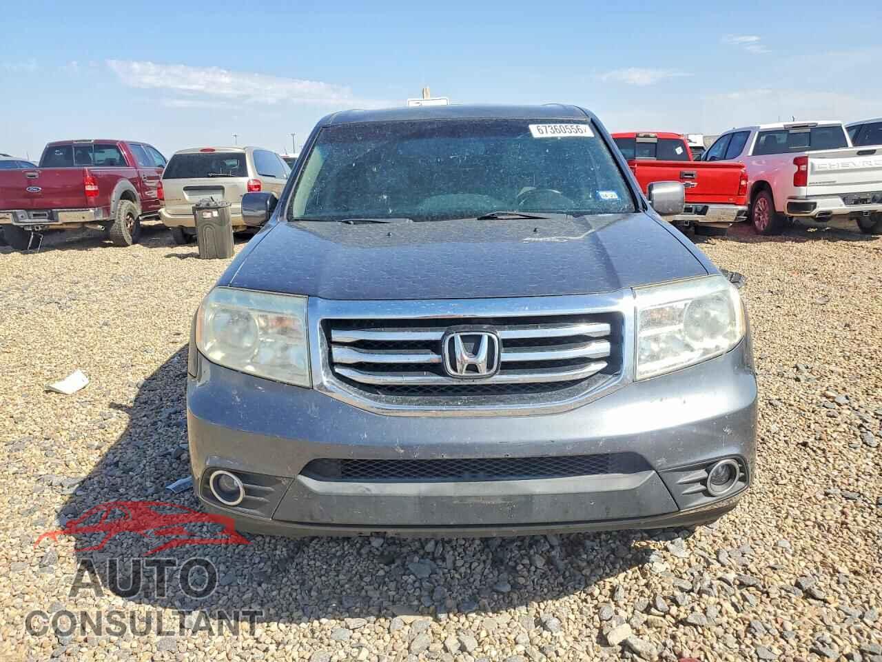 HONDA PILOT 2012 - 5FNYF3H69CB006185