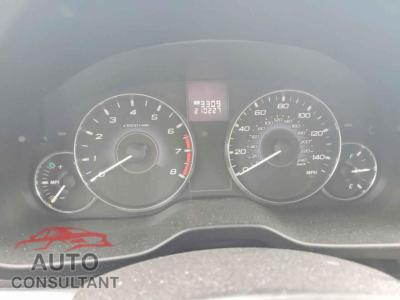 SUBARU OUTBACK 2012 - 4S4BRCBC5C3216531