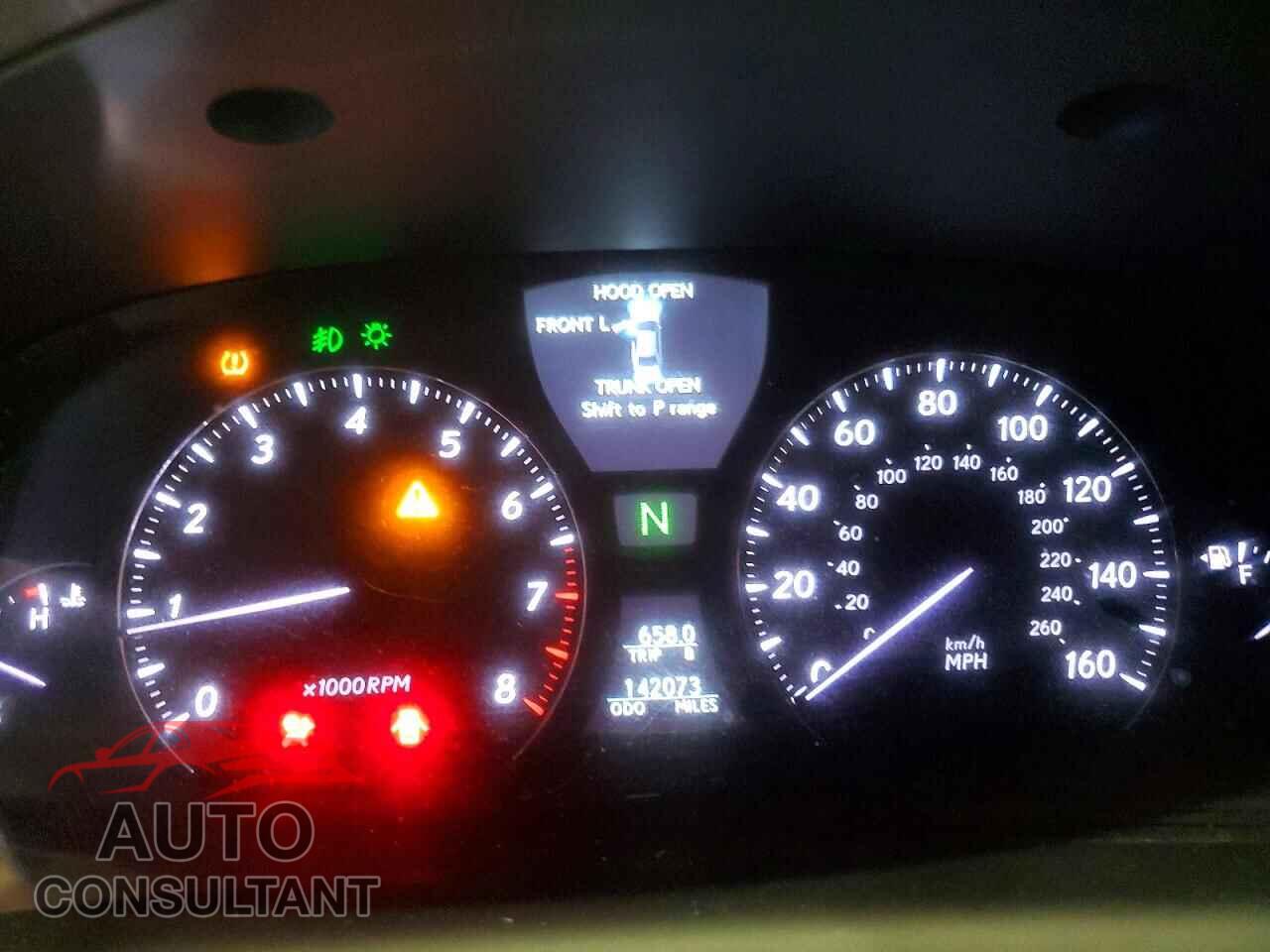 LEXUS LS460 2011 - JTHCL5EF5B5011286