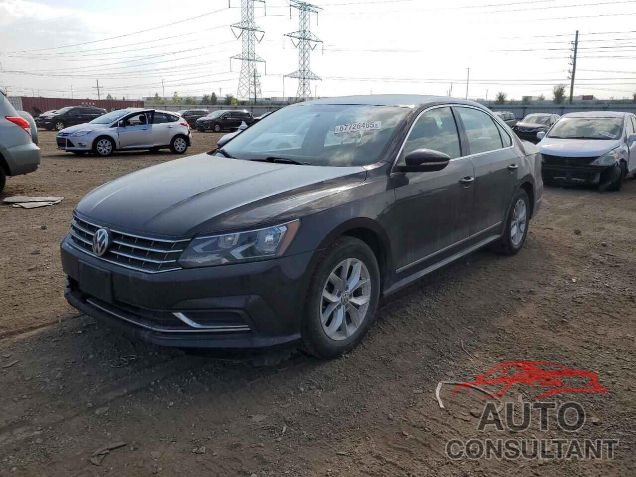 VOLKSWAGEN PASSAT 2017 - 1VWAT7A38HC034241