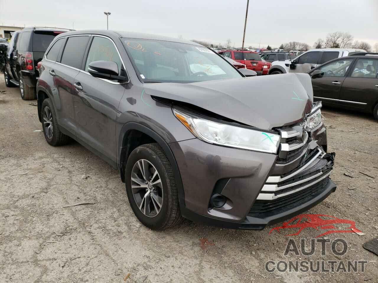 TOYOTA HIGHLANDER 2019 - 5TDBZRFH7KS726809