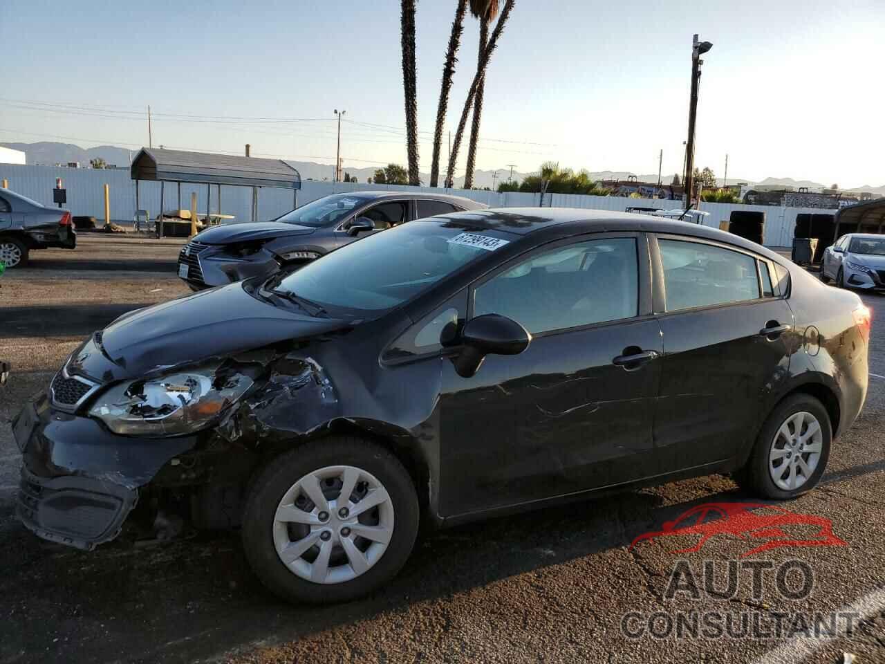 KIA RIO 2013 - KNADN4A3XD6223942