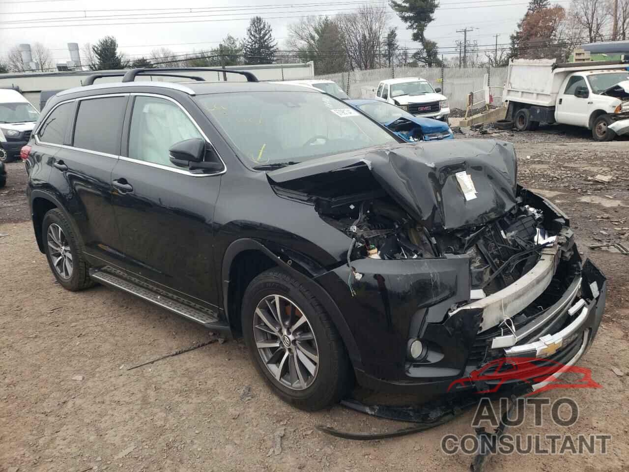 TOYOTA HIGHLANDER 2017 - 5TDJZRFH0HS357957