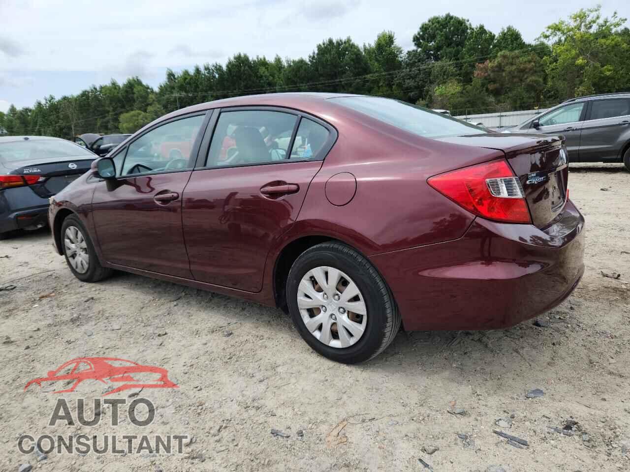 HONDA CIVIC 2012 - 19XFB2F51CE386698