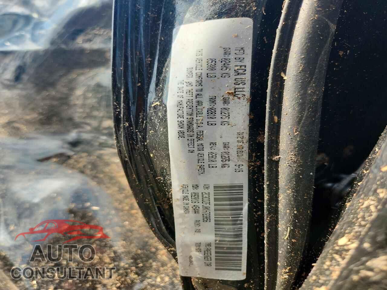 DODGE CHALLENGER 2019 - 2C3CDZFJ0KH723856