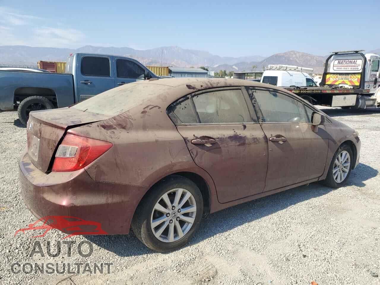 HONDA CIVIC 2012 - 19XFB2F99CE364726