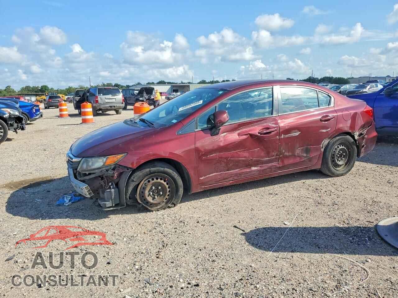 HONDA CIVIC 2012 - 2HGFB2F52CH579318