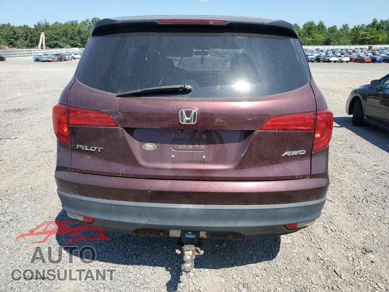 HONDA PILOT 2016 - 5FNYF6H17GB020081