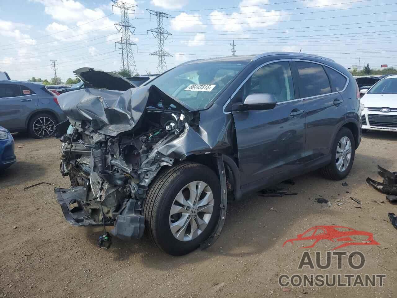 HONDA CRV 2012 - 5J6RM4H7XCL023805