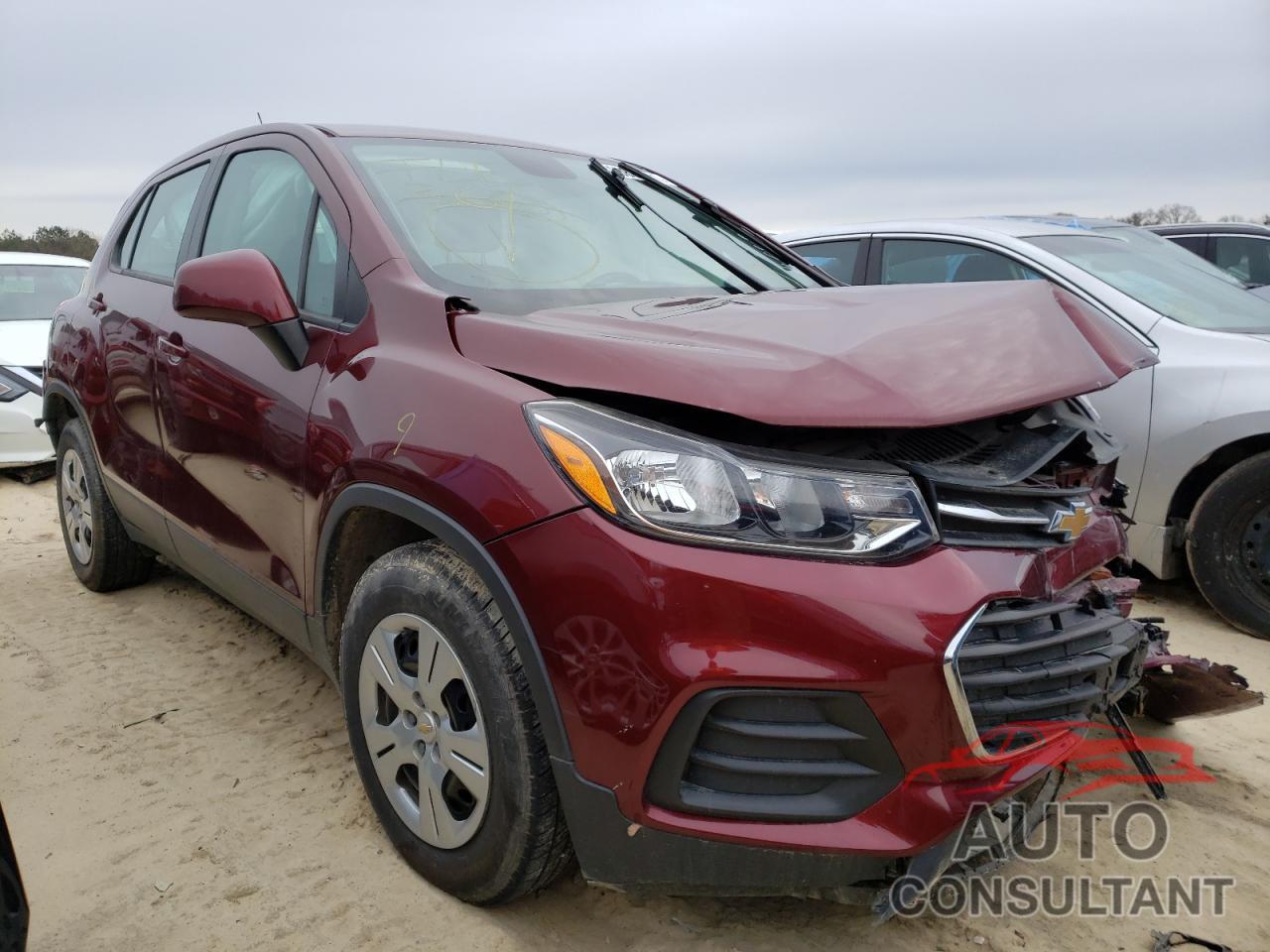 CHEVROLET TRAX 2017 - 3GNCJKSB3HL133863