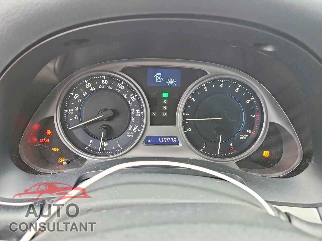 LEXUS IS 2010 - JTHCF5C25A5041720