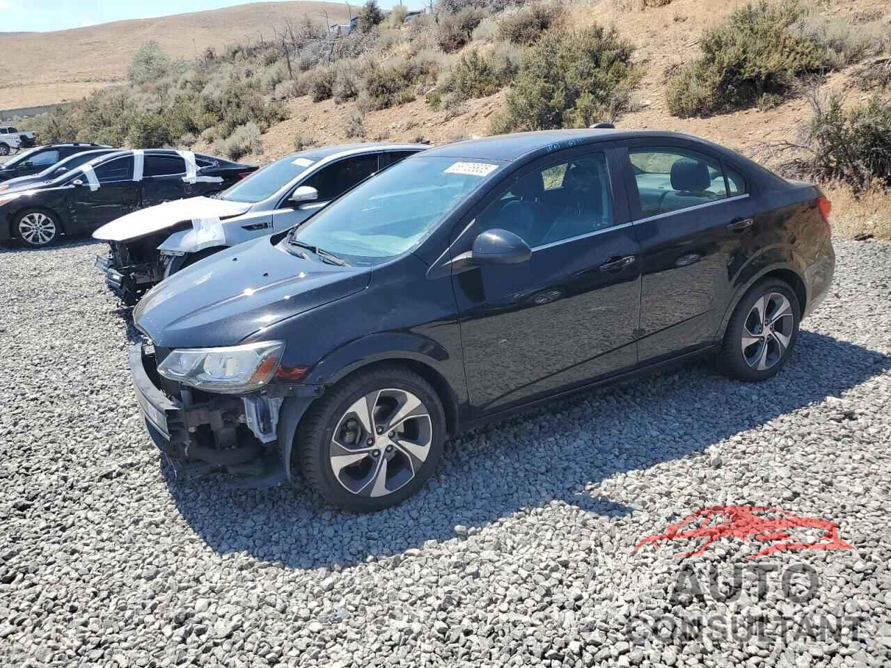 CHEVROLET SONIC 2017 - 1G1JF5SB4H4115468