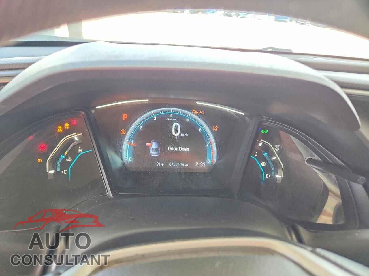 HONDA CIVIC 2019 - 2HGFC2F61KH585146