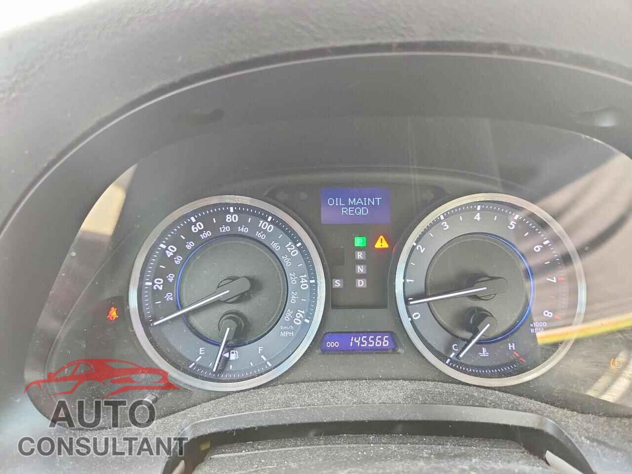 LEXUS IS 2011 - JTHBE5C21B5027359