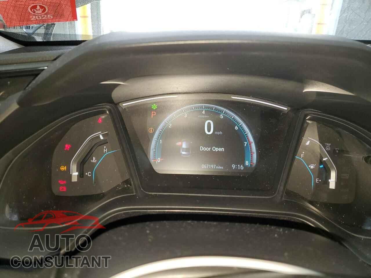 HONDA CIVIC 2017 - 19XFC2F69HE210835