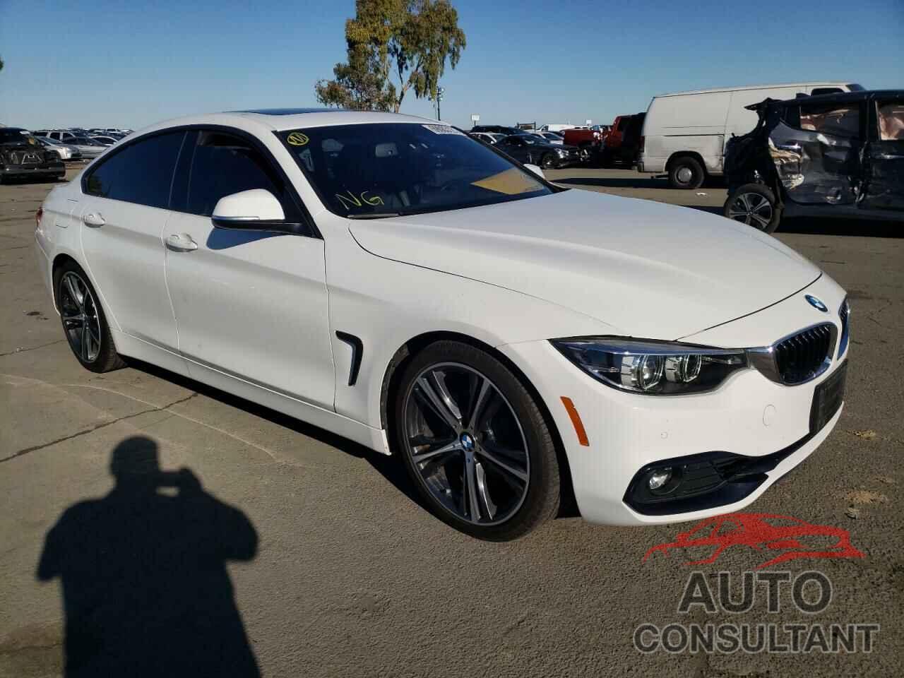 BMW 4 SERIES 2018 - WBA4J1C53JBG76461